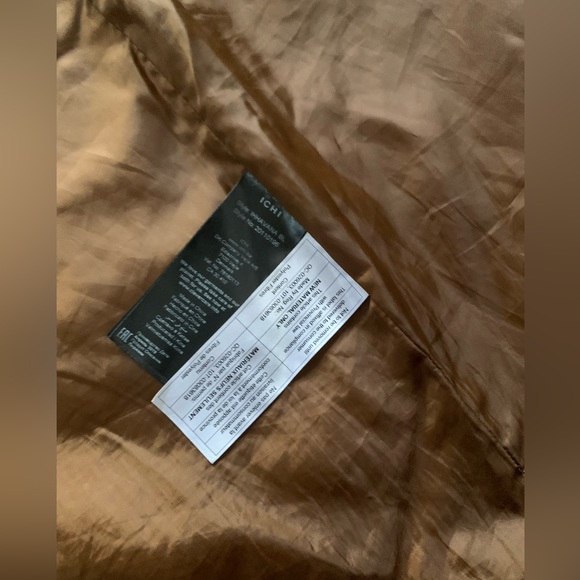 Ichi Brand. Corduroy, animal print, button front, lightweight jacket in size XS. - Picture 10 of 11